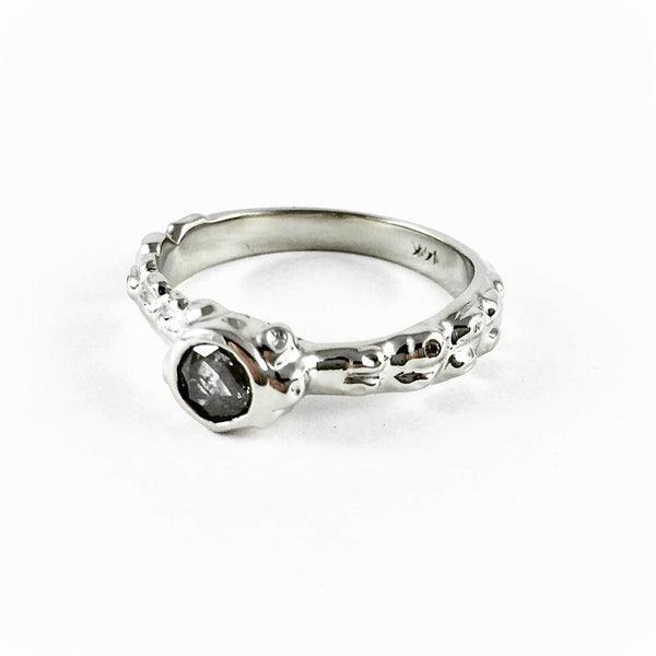 Custom Octopus Engagement Ring