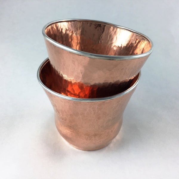 Hand Raised Copper Vessels